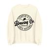 Women's Fashion Round Neck Long Sleeve Solid Color Valentine's Day Letter Top Sweatshirt