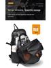 Men's Large Capacity Motorcycle & Travel Backpack with Helmet/Basketball Holder
