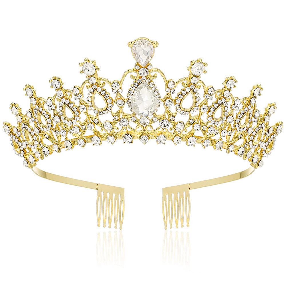 Bandeau et coiffe de mariée en cristal diamant tendance pour mariages et événements