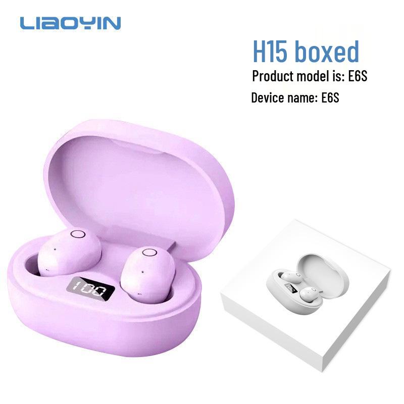 J15 Women’s Bluetooth Wireless Headphones - Mini, Cute, Comfortable, High Sound Quality, E6S