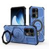 The new model is suitable for OPPO Reno11pro ring magnetic mobile phone case reno 11 airbag anti-drop protective cover.