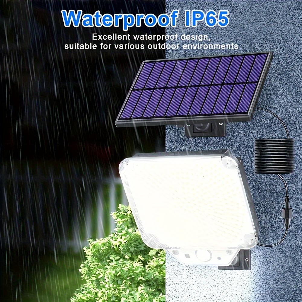 Solar Lights Outdoor 172/344/400 LED Split Solar Security Lights Motion Sensor Solar Powered Garden Light Waterproof Yard Garage