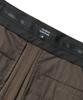 MUSINSA STANDARD Reverse One-Pleat Wide Hidden Banding Slacks [Brown]