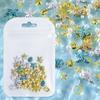 1 Bag Y2K Summer Ocean Theme Nail Charm Set with Shell Starfish, Pearl Accents for Nail Art Decorations DIY Manicure Design