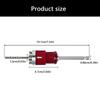 Rapid Ejection Hole Cutter Arbor Adapter With Heavy Duty Metal Construction Suitable For Efficient Drilling Operations