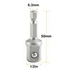 3Pcs Scissor-type Slotted Trailer Drill Bit Adapter For RVs For Pop-up Campers Automotive T-slot Drill Shank Drill Bit Aluminum