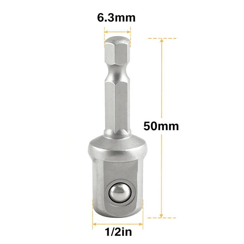 3Pcs Scissor-type Slotted Trailer Drill Bit Adapter For RVs For Pop-up Campers Automotive T-slot Drill Shank Drill Bit Aluminum