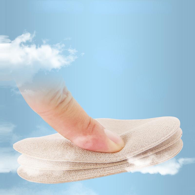 Fashion 1 Pairs Heel Insoles Patch Pain Relief Anti-wear Cushion Pads Feet Care Heel Protector Adhesive Back Sticker Shoes Insert Insole
