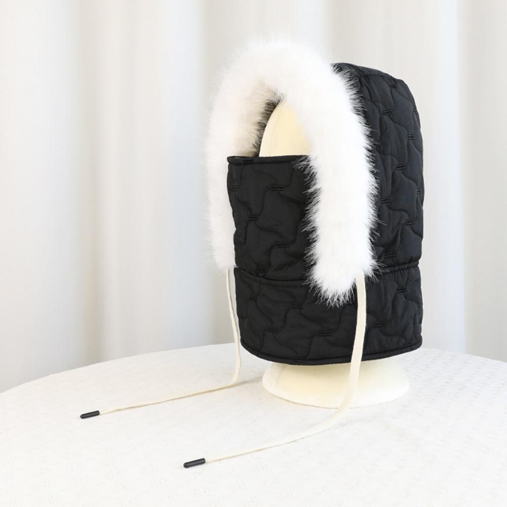 Keep Warm Plush Balaclava Hat Windproof Ear Protection Hat New Ski Face Mask  Cold Weather