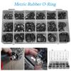 225PCS Universal Rubber O Rings Gaskets with 4pcs Tools Sealing Rubber Bands O-Rings Repair Kit for Faucet Pipe Car Plumbing