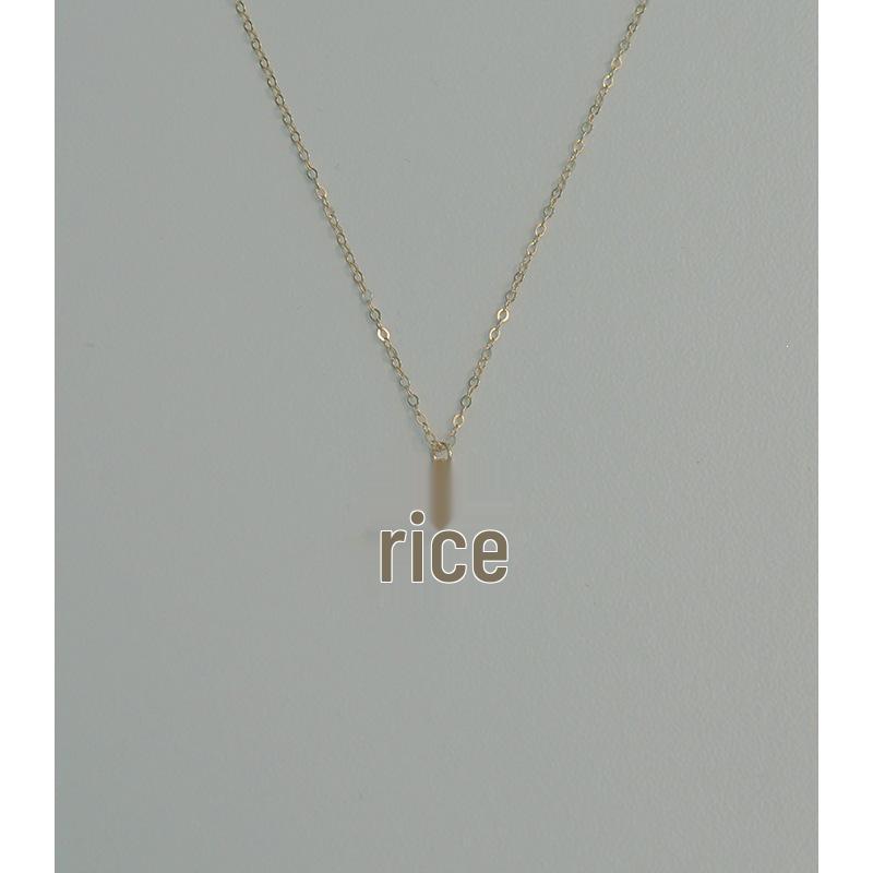 Xin Zhe Mei S925 Sterling Silver Gold-Plated Snowflake Necklace for Women - Elegant, Versatile Clavicle Chain 45 cm Adjustable платиновый