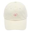 Rosiya Signature Rabbit Ball Cap (Light Beige)