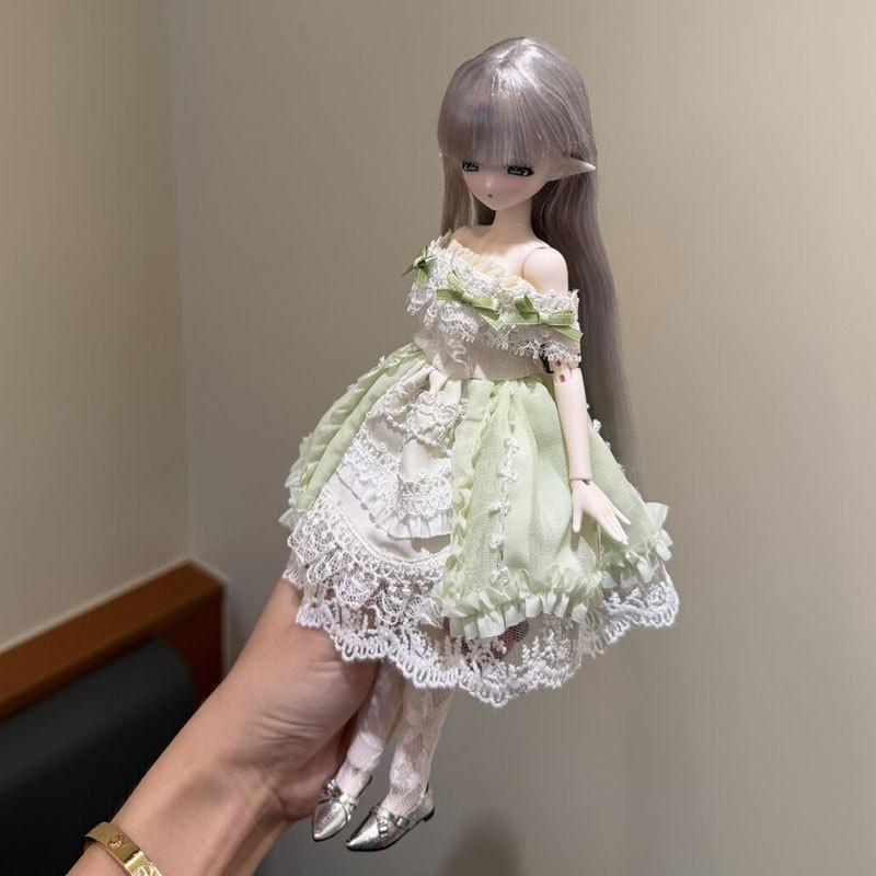 6-inch BJD Doll Outfit Set Azone Ob22 Ob24 30cm Customizable Angelic Cosplay Costume No Included