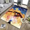 Middle-earth Map Adventure The Lord Office Rug Chair Mat, Game Carpet, Suitable for Front Door, Bedroom, Living Room, Desk, Holiday Gift