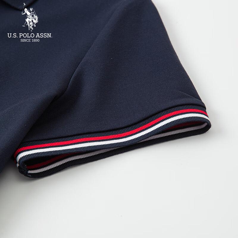 U.S. Polo Assn. Atmungsaktives kurzärmeliges Poloshirt für Damen