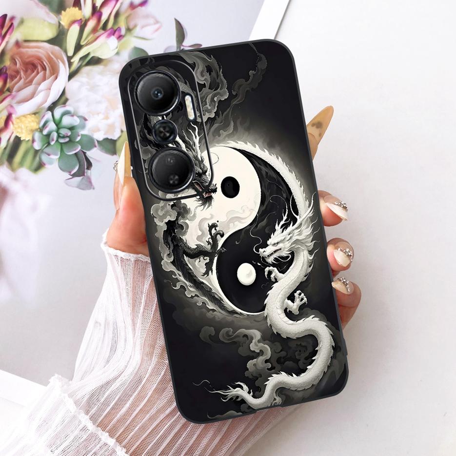 For Infinix Hot 20 Play 20i 20s Case Cute Lion Fashion Painted Cover Soft TPU Phone Case For Infinix Hot 20i 20S Hot20 5G Fundas