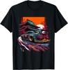 Japanese Retro Car Racing Drifting Art JDM Legend Tunin Unisex Gift T-Shirt