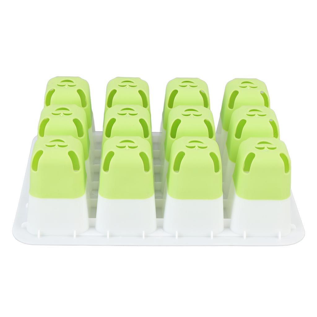 5 Pcs Plant Starting Tray Silicone Reusable Pop Out Cells Indoor Plant Germination Tray for Vegetables Fruits Flowers