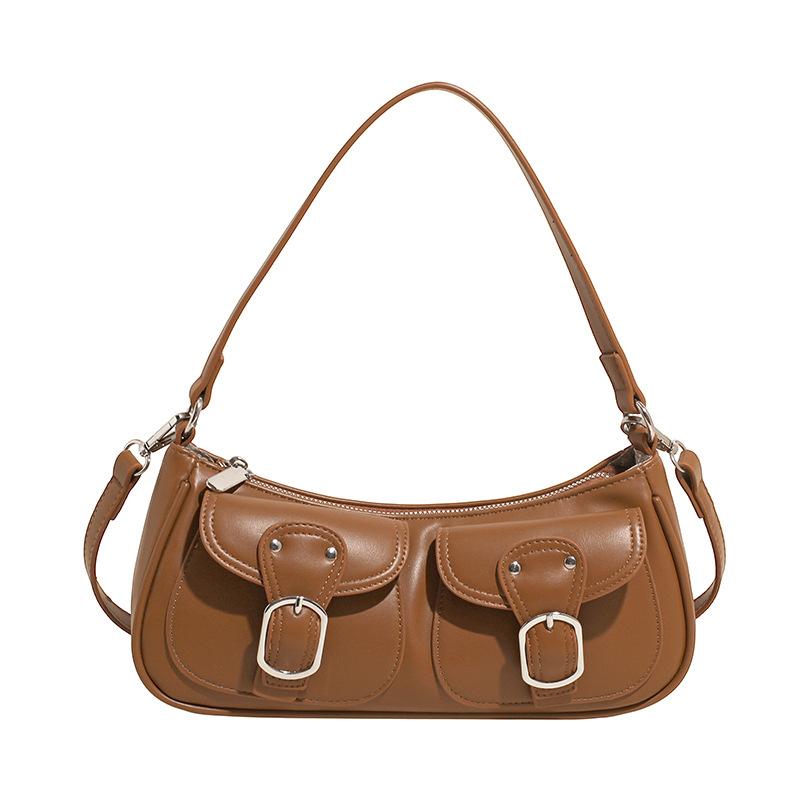 Premium Texture Underarm Bag Women's New Fashion Versatile Messenger Bag Commuter Shoulder Small Square Bag