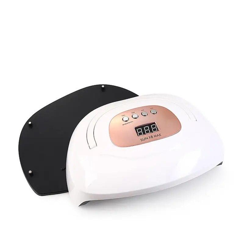 SUNX8 MAX 220W 57 LED Nail Dryer Uv Led Lamp for Uv Gel Polish Extension Poly Builder 4 Timers Tools Nail Polish Machine