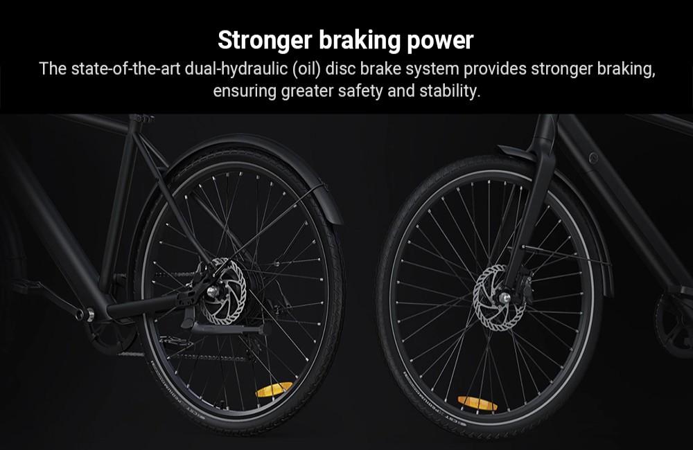 DYU Stroll 1 Elektrofahrrad, 250W Motor, 36V 9Ah Akku, 700*38C CST Reifen, 25km/h Höchstgeschwindigkeit, 100km Reichweite