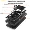 AMORUS For Motorola Edge 60 Fusion 5G Case Kickstand PC+TPU Phone Cover with Camera Lens Slider