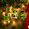 Festive Party Favors for Friends Faux Crystal Frog Advent Calendar 2026, 24 Days Christmas Countdown with Holiday Surprise Gifts Animal Ornament,
