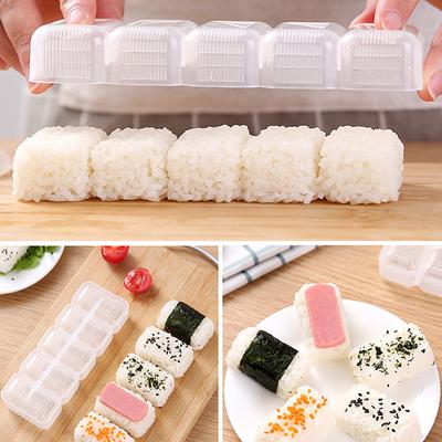 1ks Onigiri Set Sushi Rolls Forma na rýžový míč Bento Forma pro kutily Kuchyňské doplňky