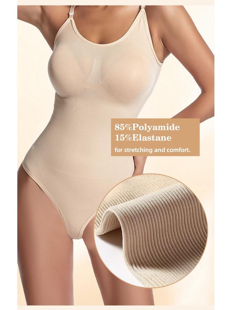 Damen Bodyformer nach der Geburt Taillenformer Tanga mit Spaghettiträgern