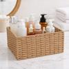 New Large Capacity Woven Storage Basket Handmade Reusable Clothing Storage Basket Cosmetic Container