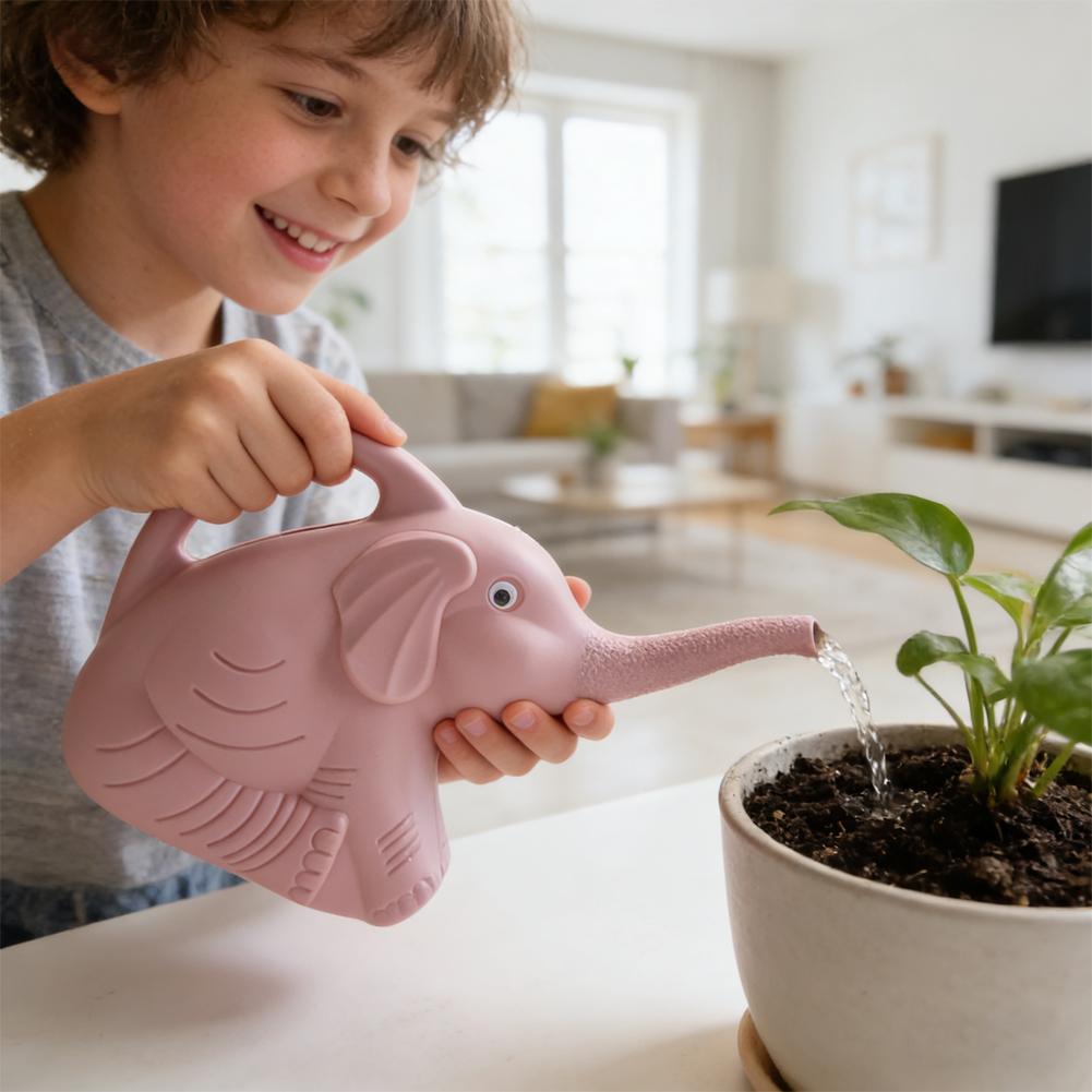 Elephant Shape Watering Can Pot Home Garden Flowers Plants Watering Tool Potted Gardening Water Bottle
