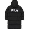 FILA Down Jackets Unisex Black Hooded Thickened FS254DJ01X005-001