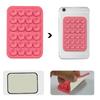 Strong Grip Phone Holder Adhesive Silicone Suction Phone Case Mount Anti-Slip Hands-Free Sticky Cell Phone Grip Stands