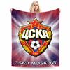 CSKA Moscow Football Crest for All Seasons Blanket Lunch Break Throw Gift