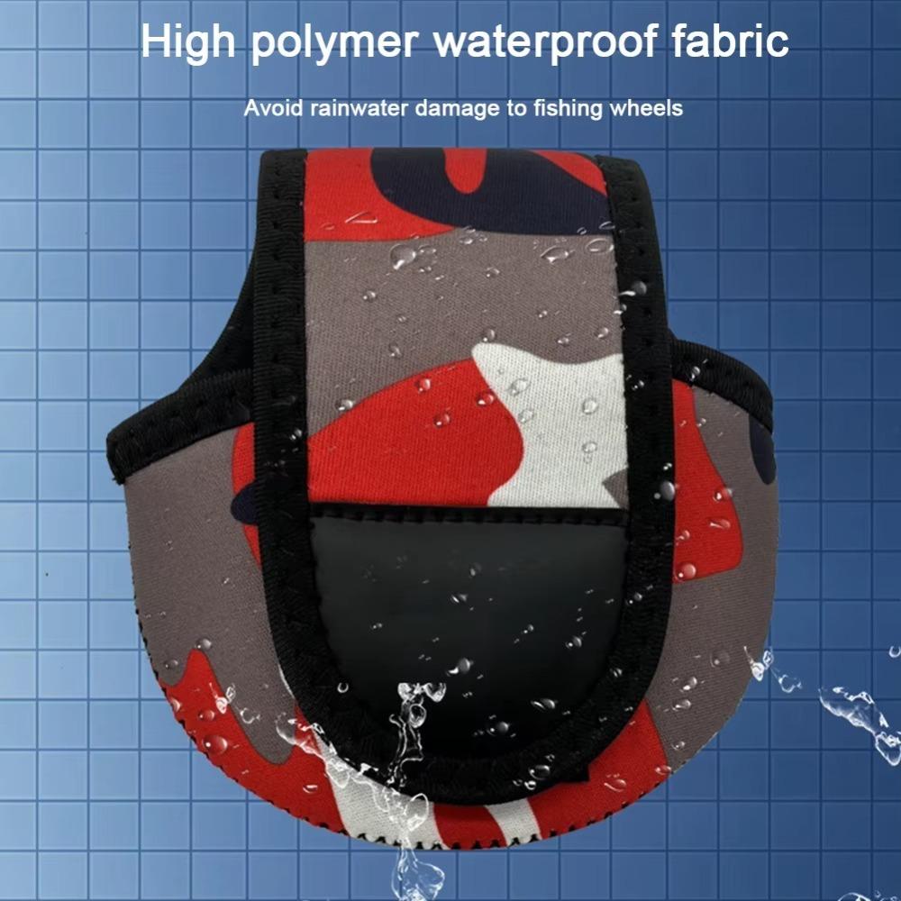 Portable Fishing Accessories Fly Fishing Fishing Reel Pouch Storage Bag Protective Case Fishing Reel Cover