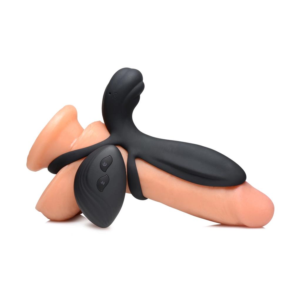 XR Brands - Silicone Vibrating Penis with Remote Control