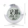 Digital Bathroom Shower Wall Clock, Waterproof Spray, Moisture-proof Meter, Moisture-proof, Large Screen Display, Calendar Month and Day, [4 Strong Su