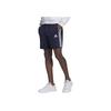 Adidas 3S FT Logo Print Straight Leg Sports Casual Shorts Men Shorts Black GK9598