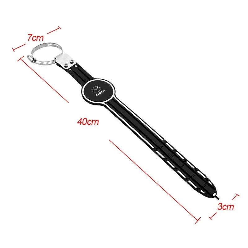 

Car Anti-static Belt Grounding Car Safety Driving Tools Exhaust Pipe For Mazda 3 5 6 CX-3 CX-4 CX-5 CX-7 CX-9 Axela 6 RX8 7 MX3 белый