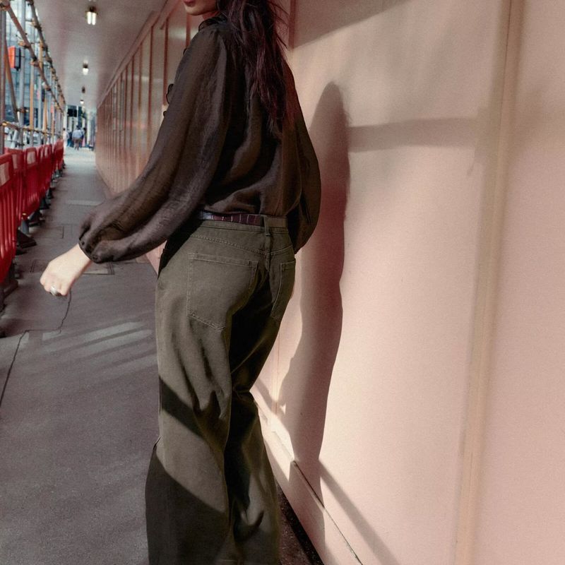 Za Autumn New Arrivals Women's Clothing Zr European and American Style Fashionable Loose Layered Decorative Long-Sleeve Shirt 5029209