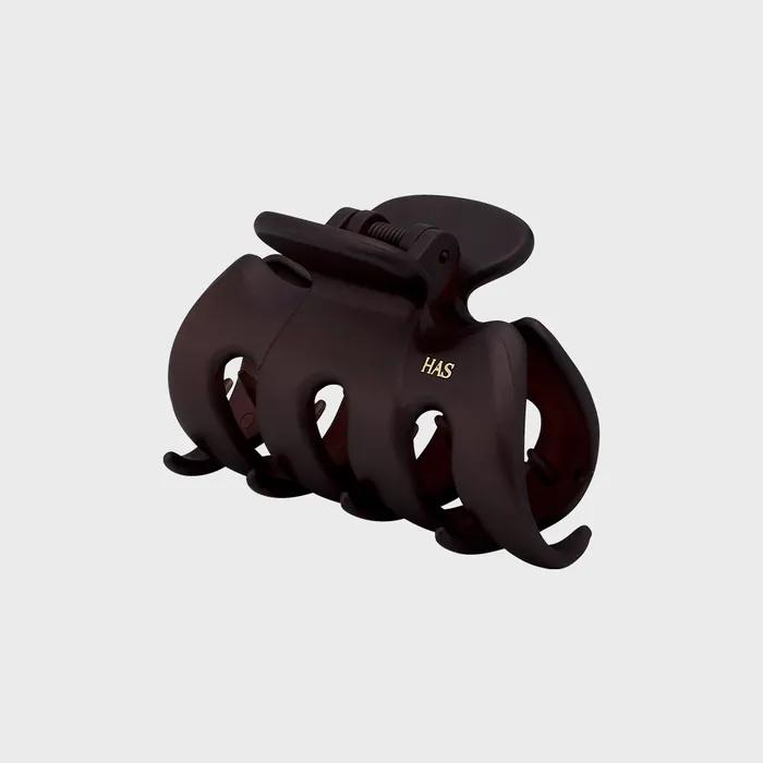 HON011 Matte Texture Hair Clip (Olive, Brown)
