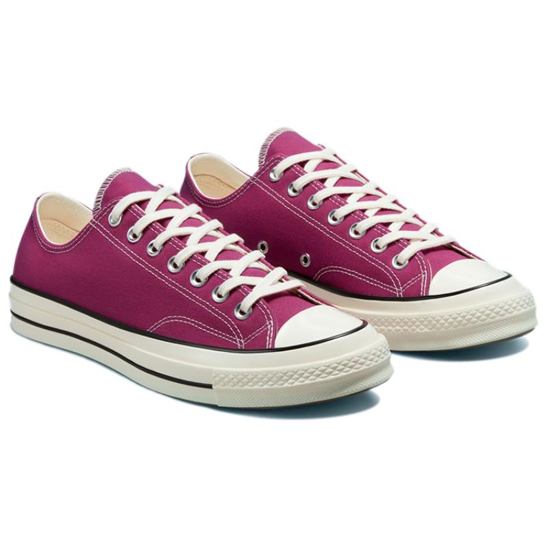 Converse Chuck 70 Comfort Trend Low-Top Canvas Shoes Unisex Rose Red