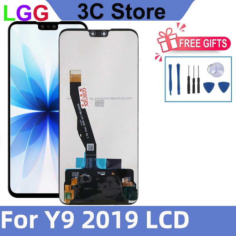 

Оригинальный ЖК-дисплей для Huawei Y9 2019 в сборе с сенсорным экраном, запчасти для замены 4K HD