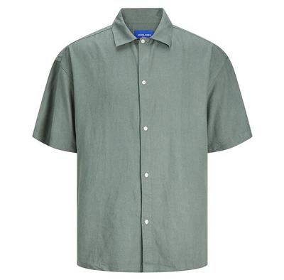 Jack & Jones Faro Linen Oversized Short Sleeve Shirt