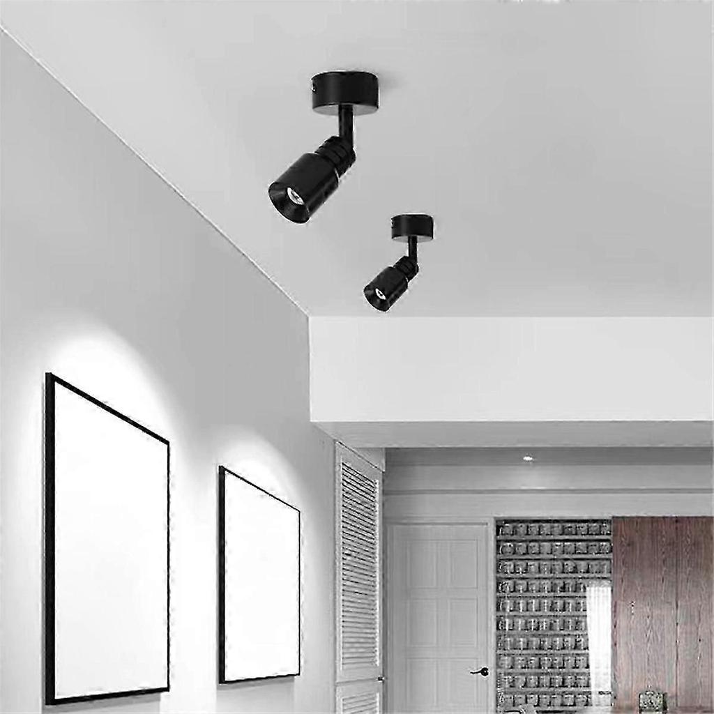 Adjustable 10-60 Narrow Beam Angle 3000k Ceiling Mounted Spotlight 7w Zoomable Spotlight Light With Zoom Function