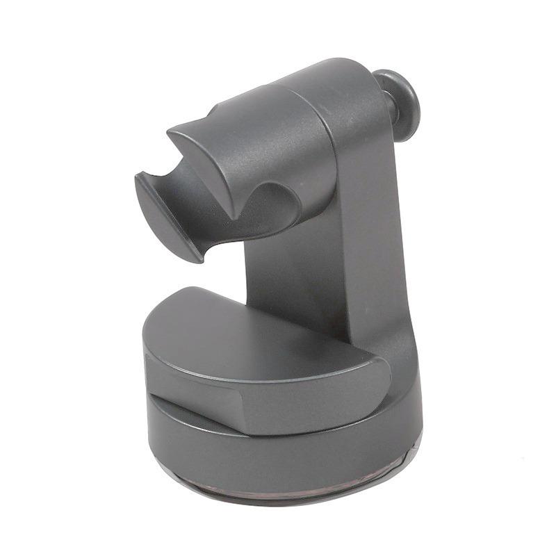 

Настенный держатель для душевой лейки Регулируемая присоска Держатель для ручной душевой лейки Большие опоры для душевой лейки серый