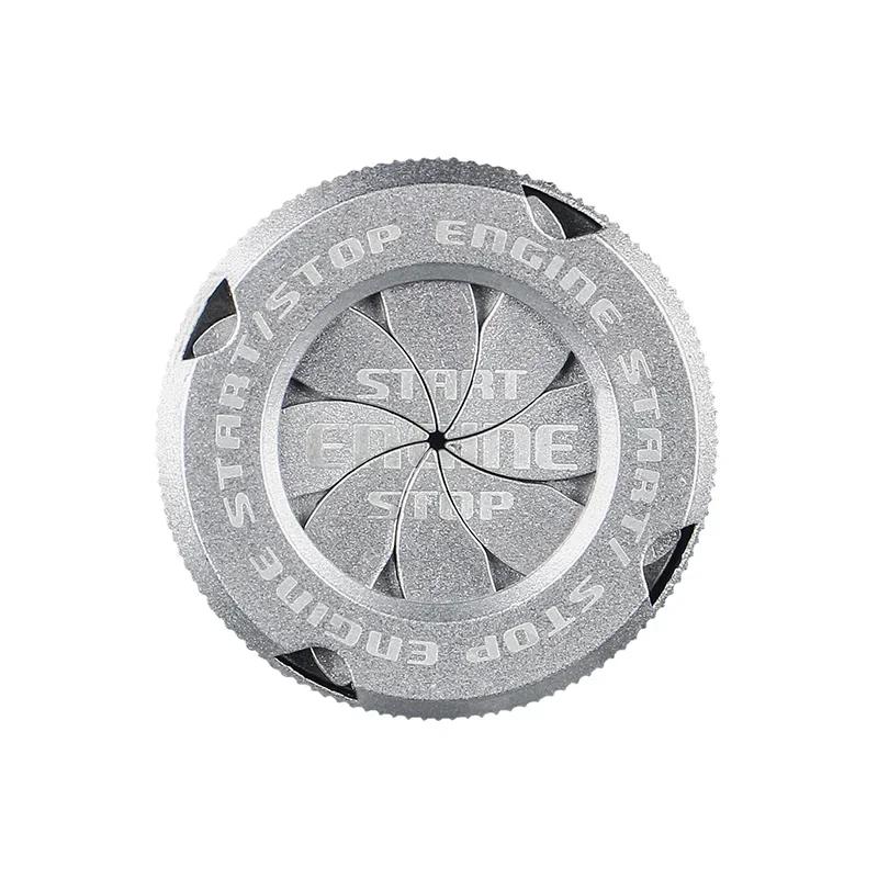 Auto Onekey Start Stop Taste Abdeckung Auto Dekor Aufkleber Motor Zündung Start Schalter Schutzhülle Motorrad Start Ring