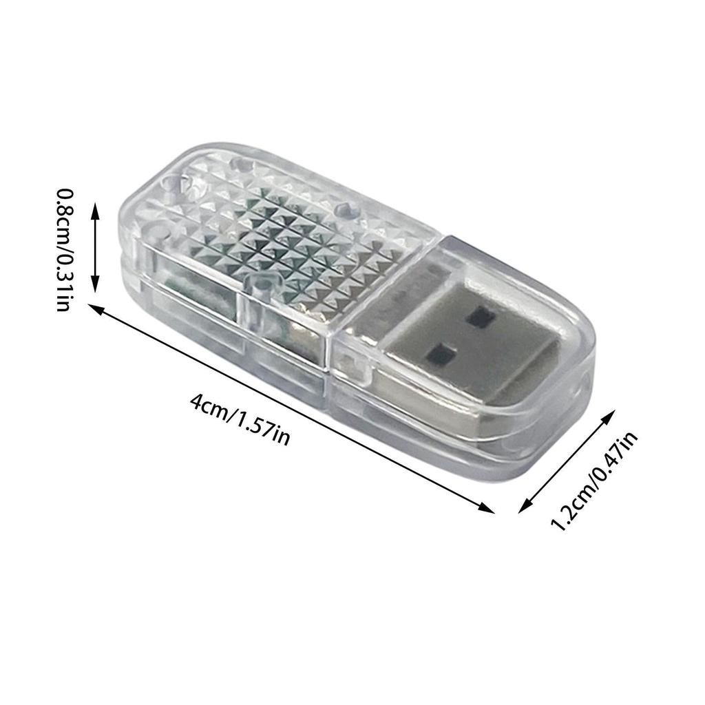 Car USB Light, Car Decoration Light, 7 Tone Colors, Tape Light, USB Type, Car