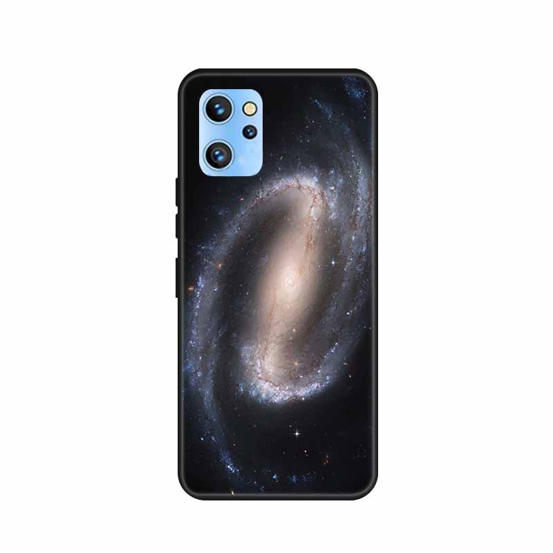 Etui do telefonu Umidigi A13 Pro 2022 Kwiaty Czarny Silikonowy Tylny Pokrowiec Miękki Pokrowiec TPU Do Umidigi A13S Etui A 13 S Coque Funda Torba