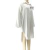 Women's Long Sleeve Slimming Slit Shirt Dress - Autumn/Winter European & American Mid-length Style (M3108L)